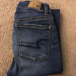 American Eagle hi-rise jeans